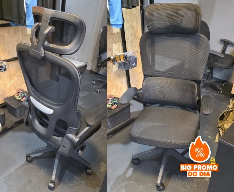 🪑 Cadeira Escritório Ergonômica B500 Marca Mulltx