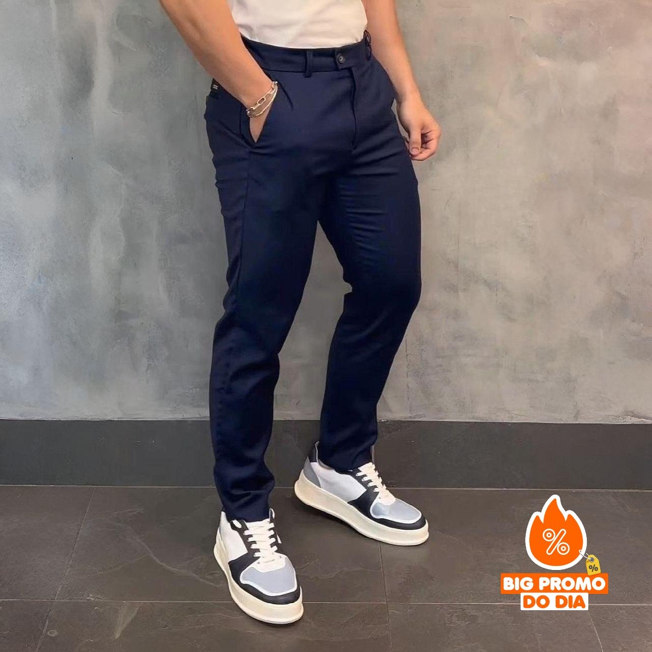 Calça Social Alfaiataria (5 cores)