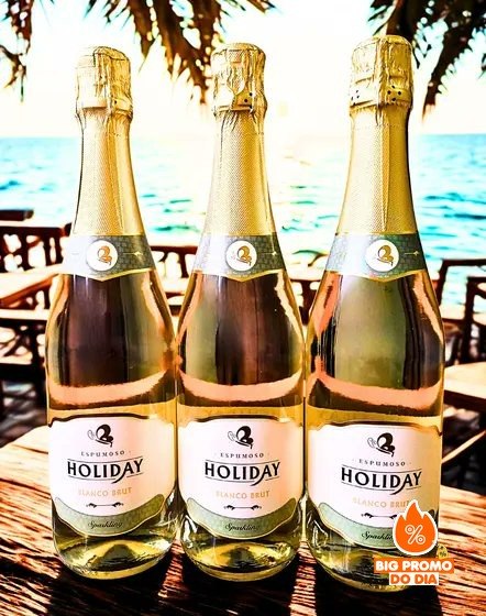 Holiday Espumante Branco Brut Espanhol 750mL