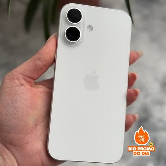 Apple iPhone 16 (256 GB) – Branco