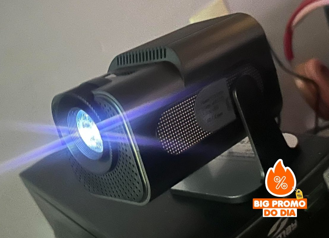 Projetor Portátil Mini 12000 Lumens