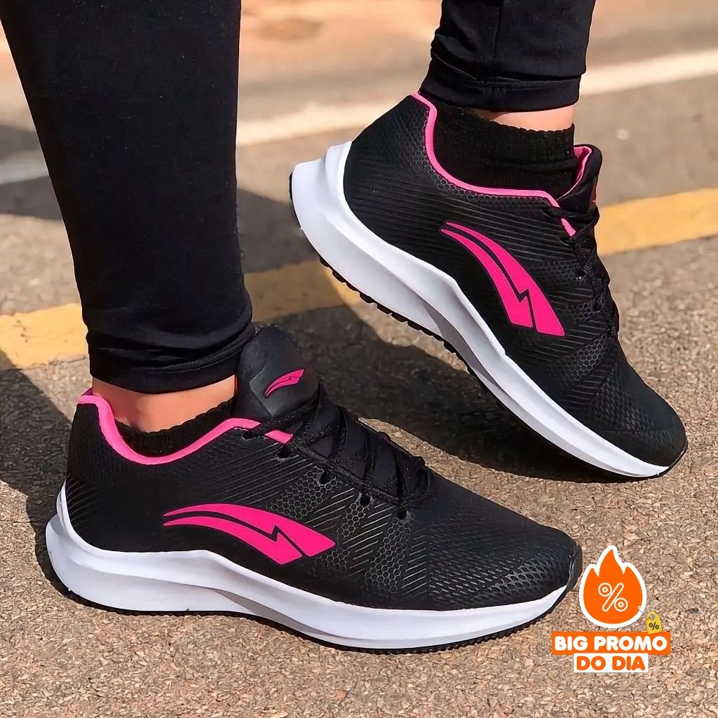 Tênis feminino lançamento 2023 casual e esportivo - (Shopee)