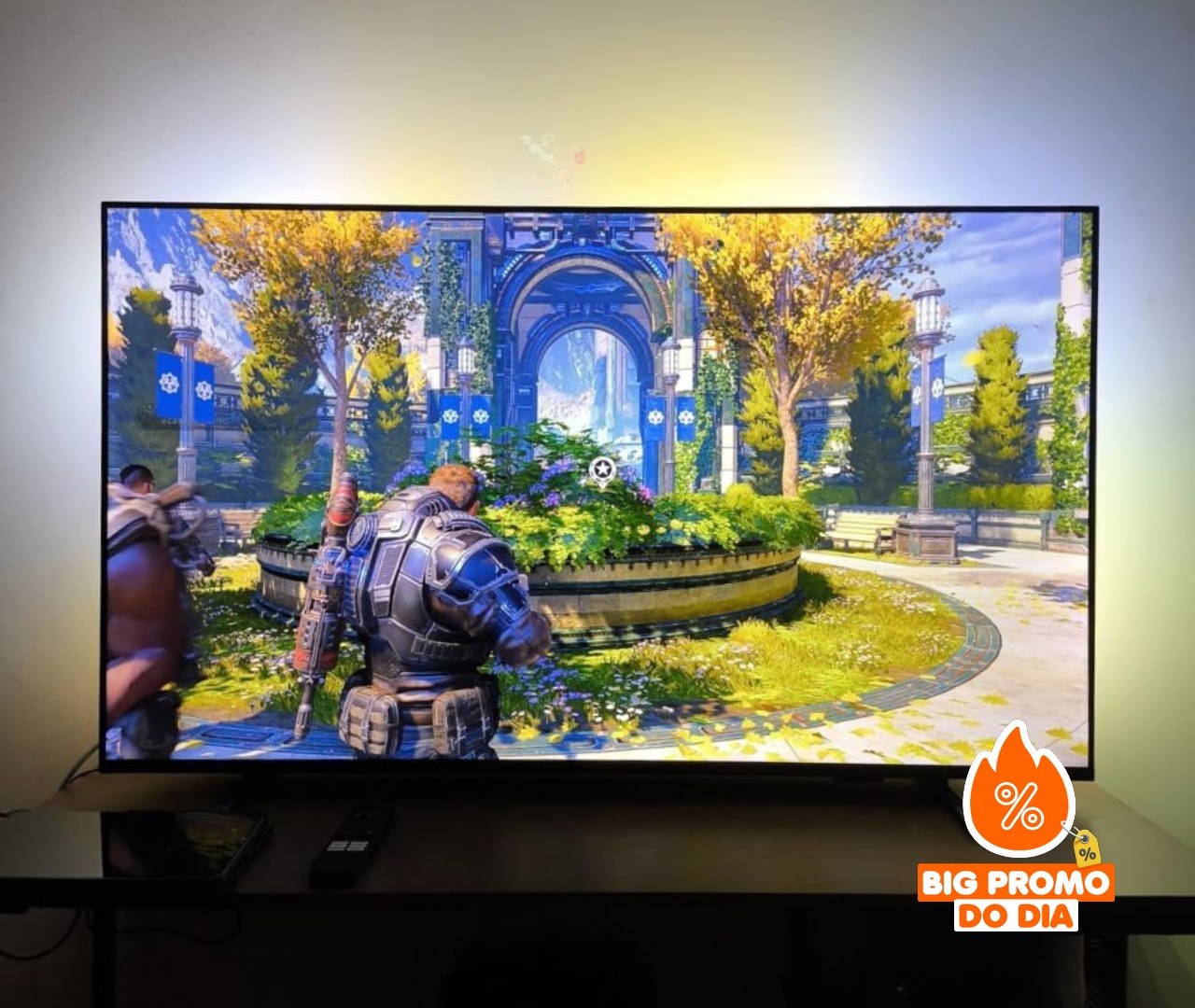 Smart TV Ambilight 50" 4K, PHILIPS