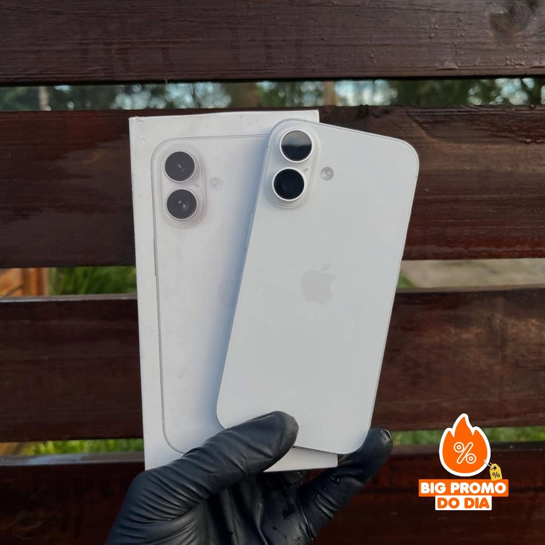 iPhone 16 (256 GB) – Branco