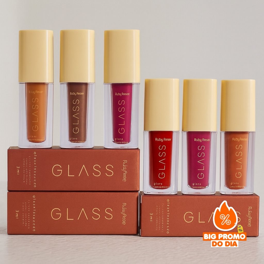 Gloss Laqueado GLASS - By Ruby Rose - (Shopee)