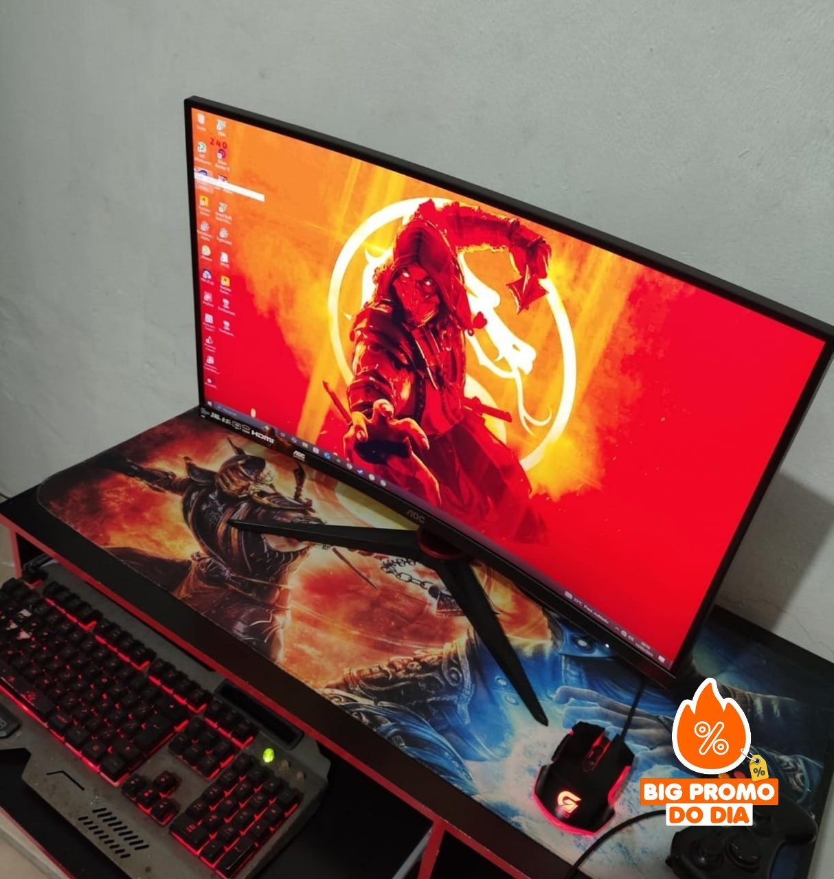 Monitor Gamer AOC LEGEND 27 240Hz 0,5ms
