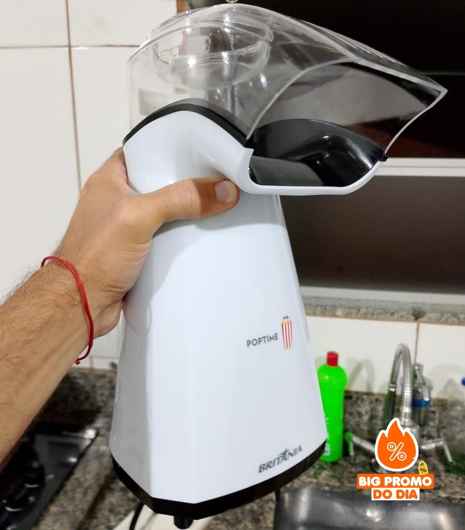 Pipoqueira, Pop Time, Branco, 127V, Britânia