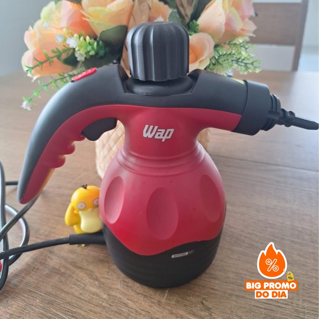 WAP Higienizador a Vapor Vaporizador e Limpador Compacto 1000W 127V