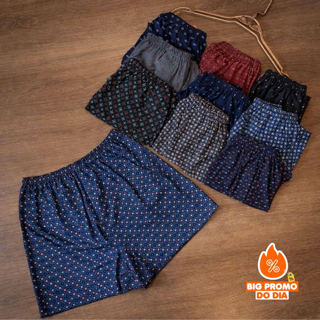 🩳 Kit 3 Samba Canção