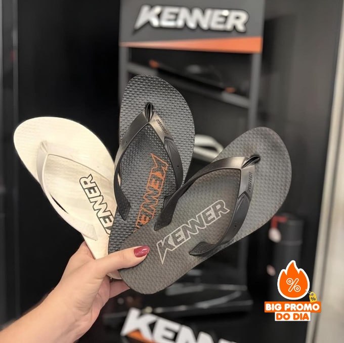 🩴 Chinelo Sandália Kenner