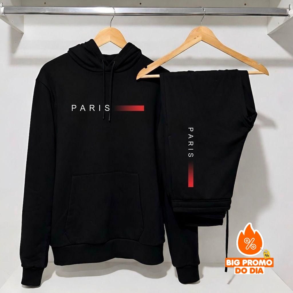 Conjunto Moletom Unissex Paris