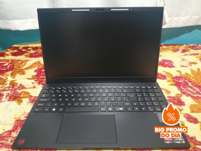 Notebook Positivo Vision R15M, Minitela, AMD Ryzen 5 5625U, 16GB RAM, 512GB SSD, Linux 15.6"