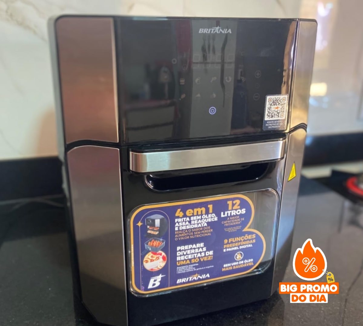 Air Fry Oven Britânia 12L
