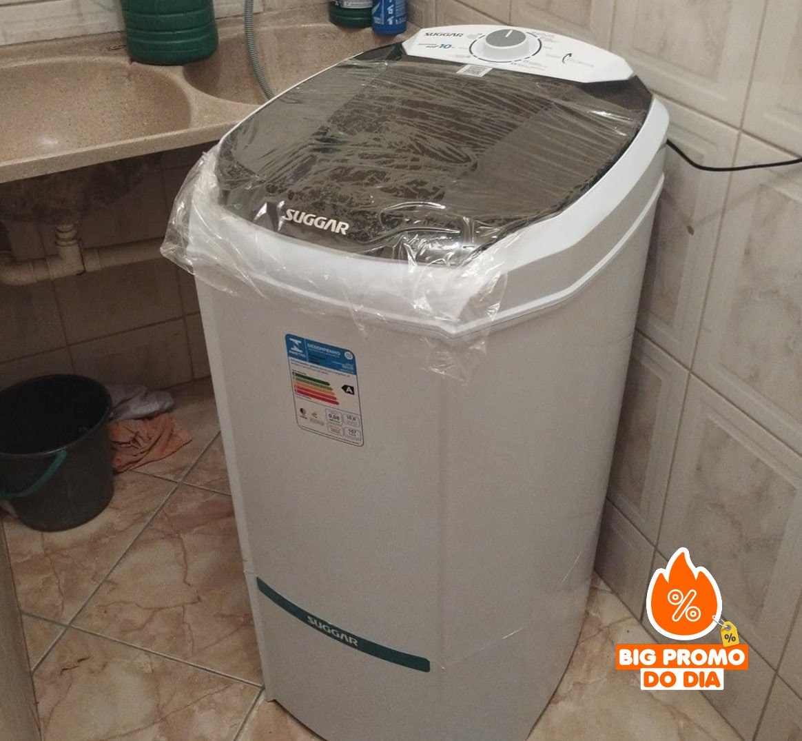 Suggar Lavadora de Roupas Lavamax Eco 10kg 220v