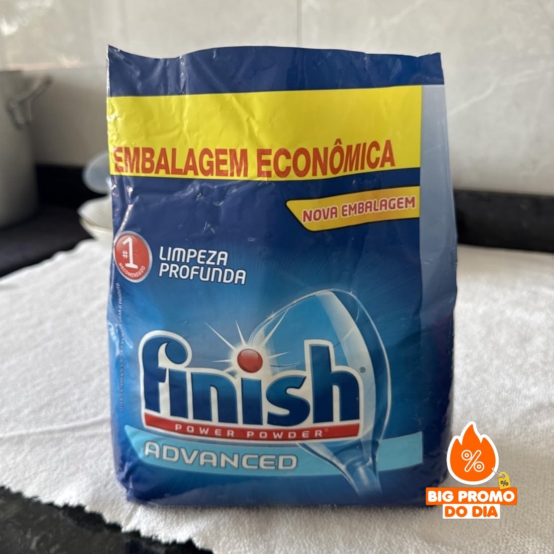 🫧 Finish Advanced Detergente para Lava Louças em Pó, 2,5kg