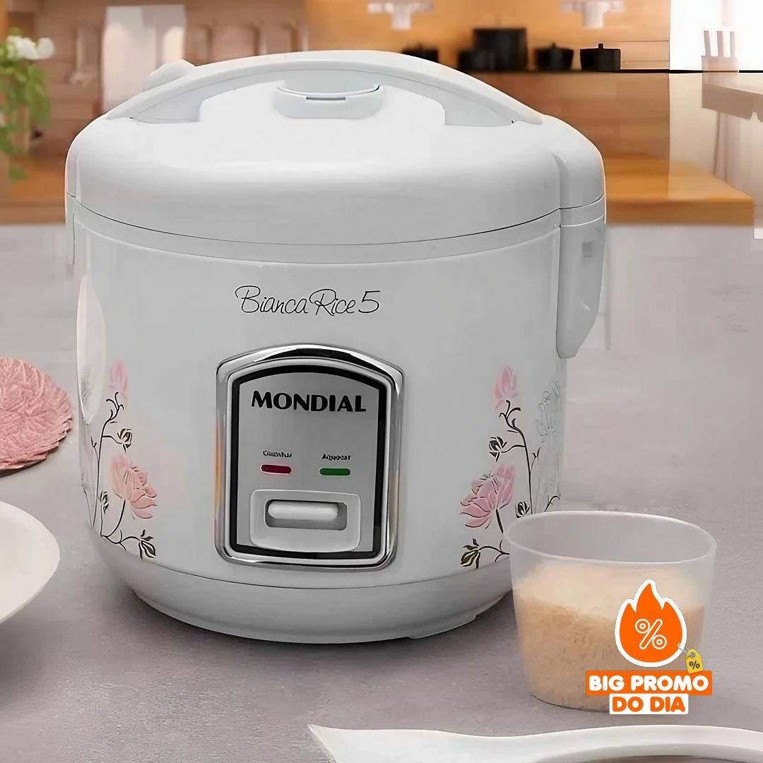MONDIAL Panela De Arroz Bianca Rice 5, 400W