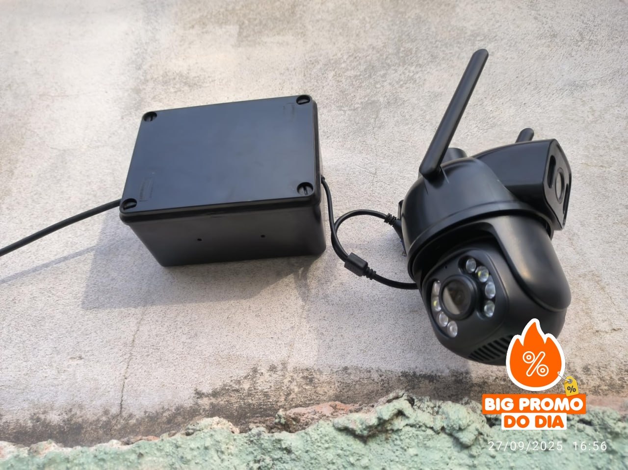 Câmera IP Sem Fio de Segurança Externa