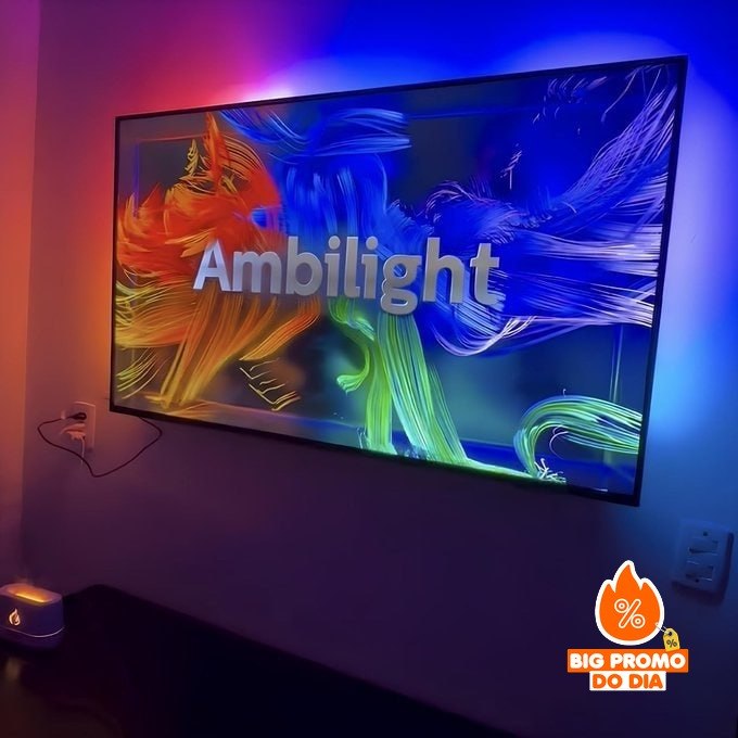 PHILIPS, Smart TV Ambilight 65" 4K