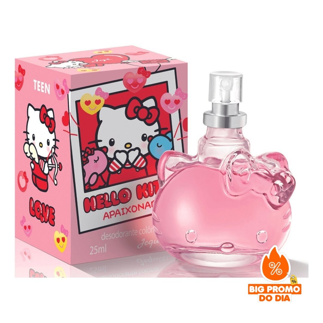 Perfume Hello Kitty Apaixonada 25ml Jequiti Original - (Shopee)