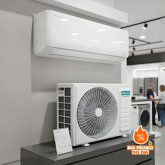 AR CONDICIONADO INVERTER a SPLIT HI WALL WI-FI 24K BTUS QUENTE/FRIO 220V