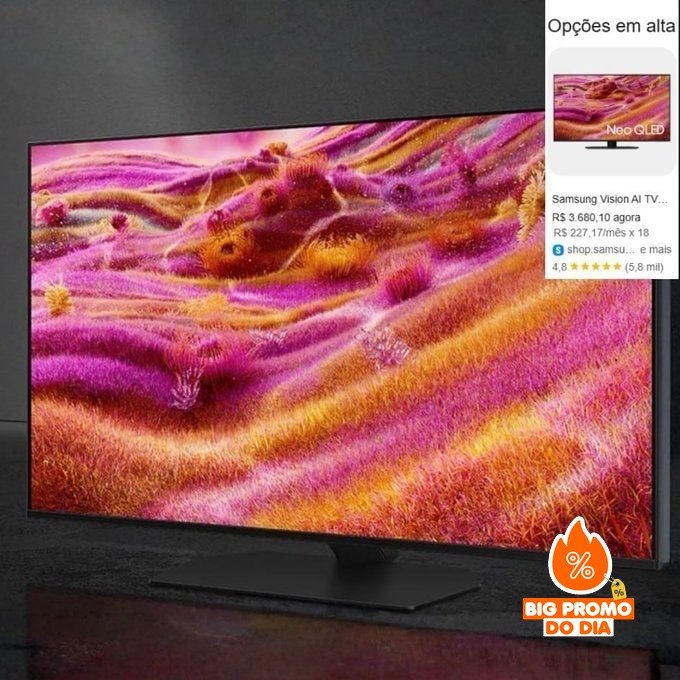 Samsung Vision AI TV 43" NEO QLED Ultra 4K QN90F 2025