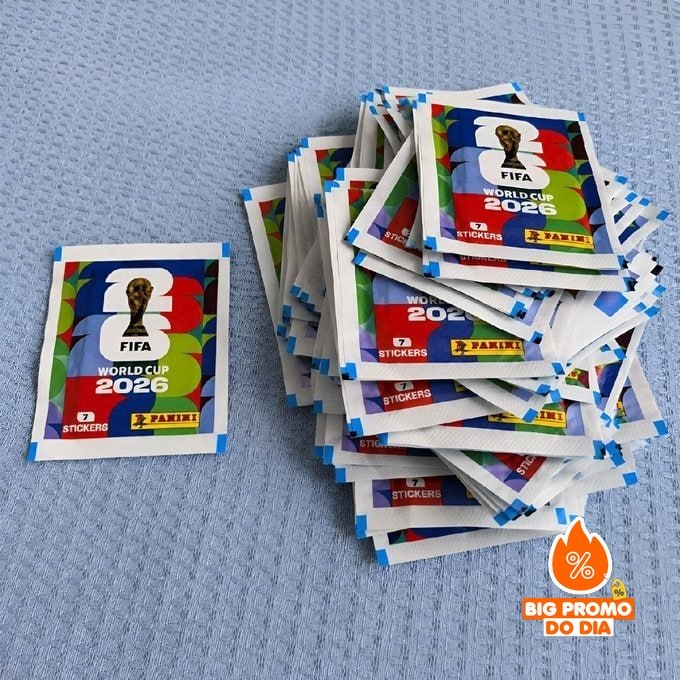 ️ Kit com 700 Figurinhas (100 Envelopes)