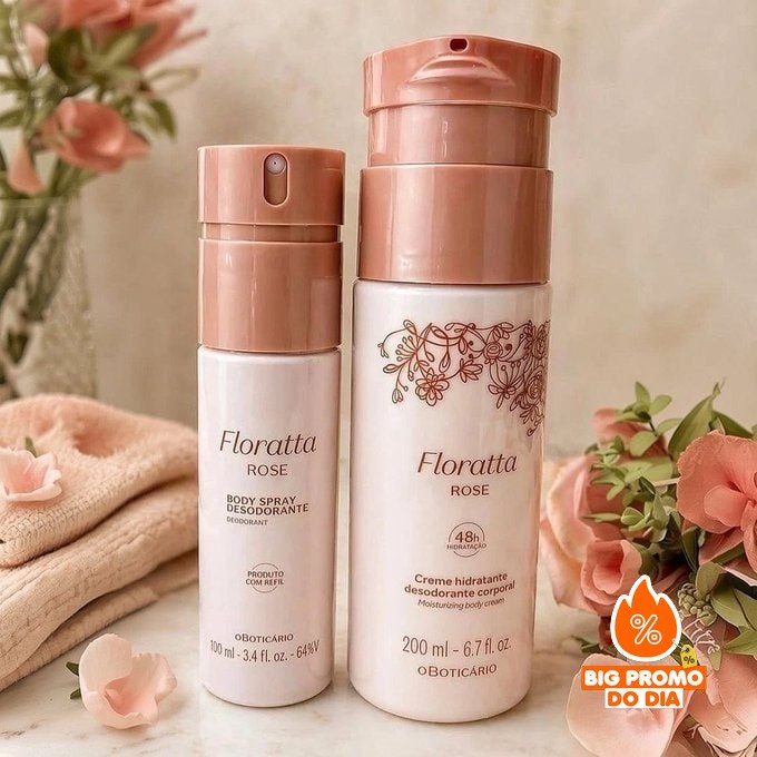 Kit Boticário Floratta Rose