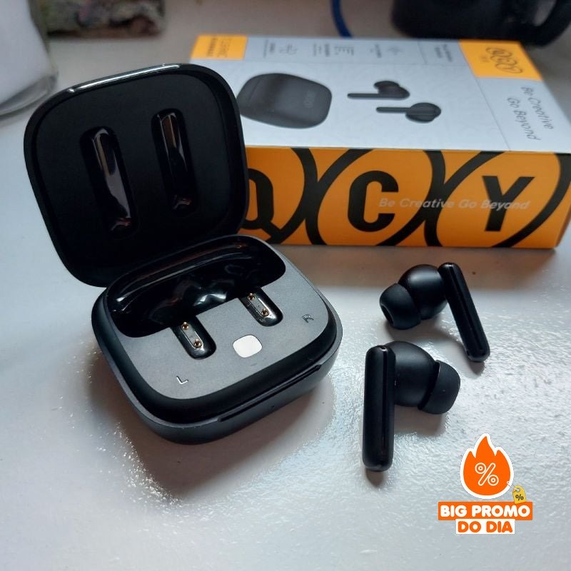 Fone De Ouvido Bluetooth QCY-T13 5.3 TWS