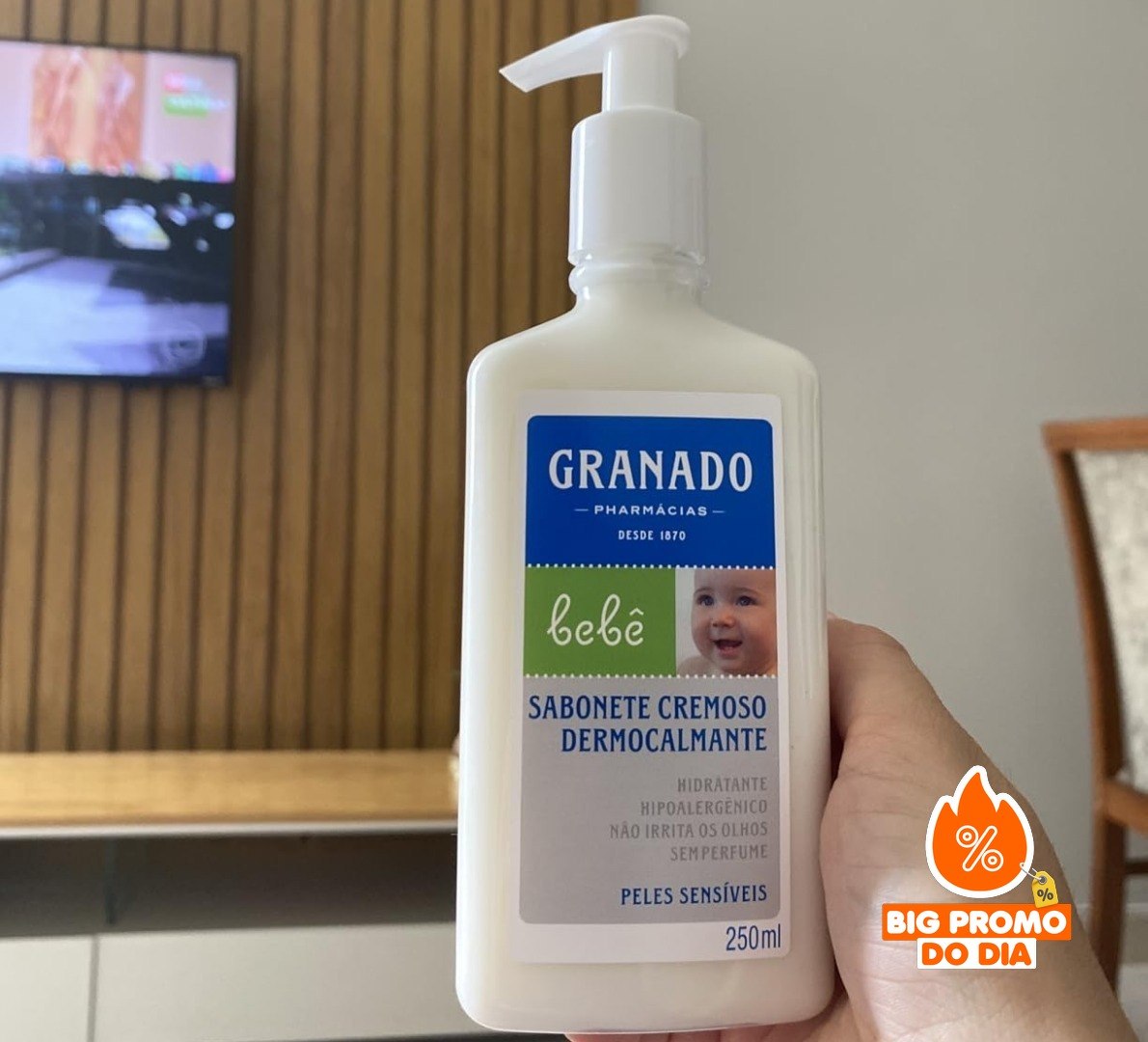 🫧 Granado Sabonete Cremoso Dermocalmante 250mL