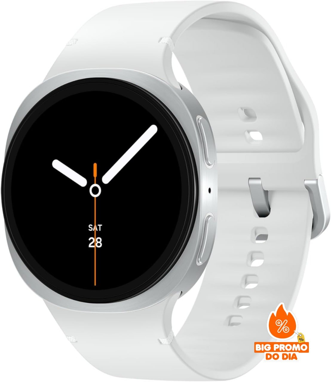 ⌚ Samsung Galaxy Watch8 Smartwatch 44mm BT - Galaxy AI - Prata