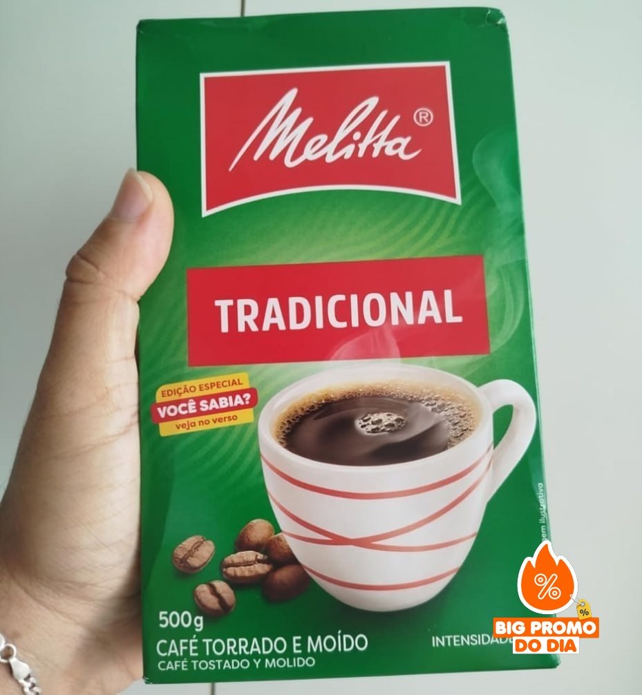 ️ Café Tradicional Melitta Vácuo 500g