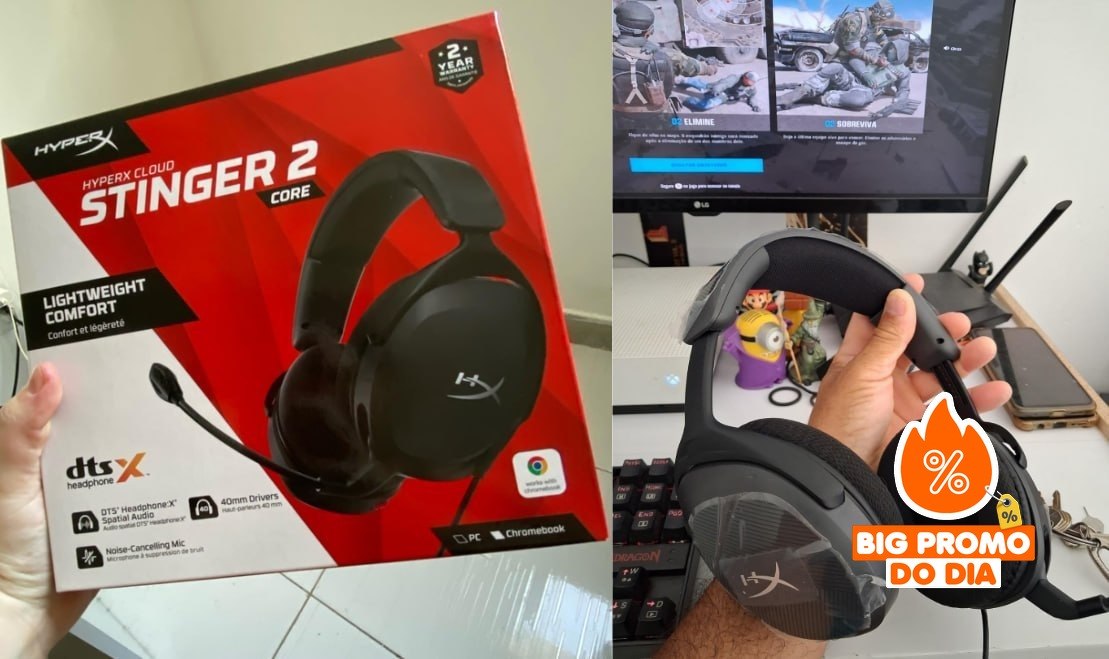 Headset Gamer HyperX Cloud Stinger 2 Core