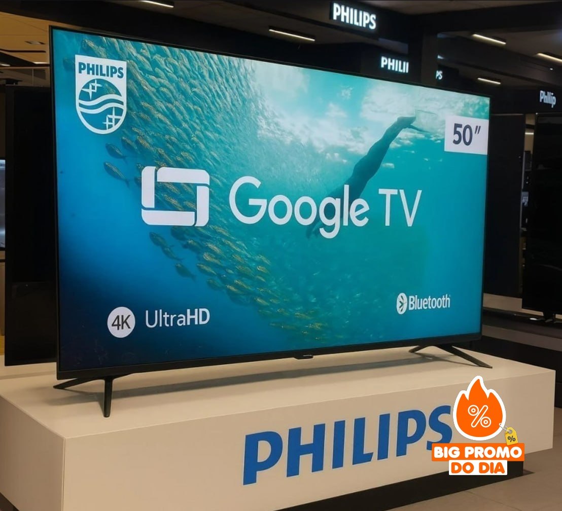 Smart TV Philips 50" 4K UHD DLED