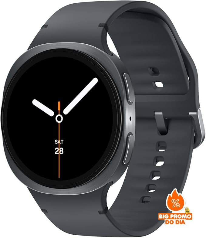 ⌚ Samsung Galaxy Watch8 Smartwatch 40mm LTE - Galaxy AI - Grafite