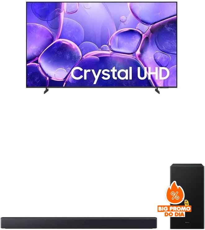 Samsung Combo Smart TV 58" Crystal UHD 4K U8500F + Soundbar HW-B450F