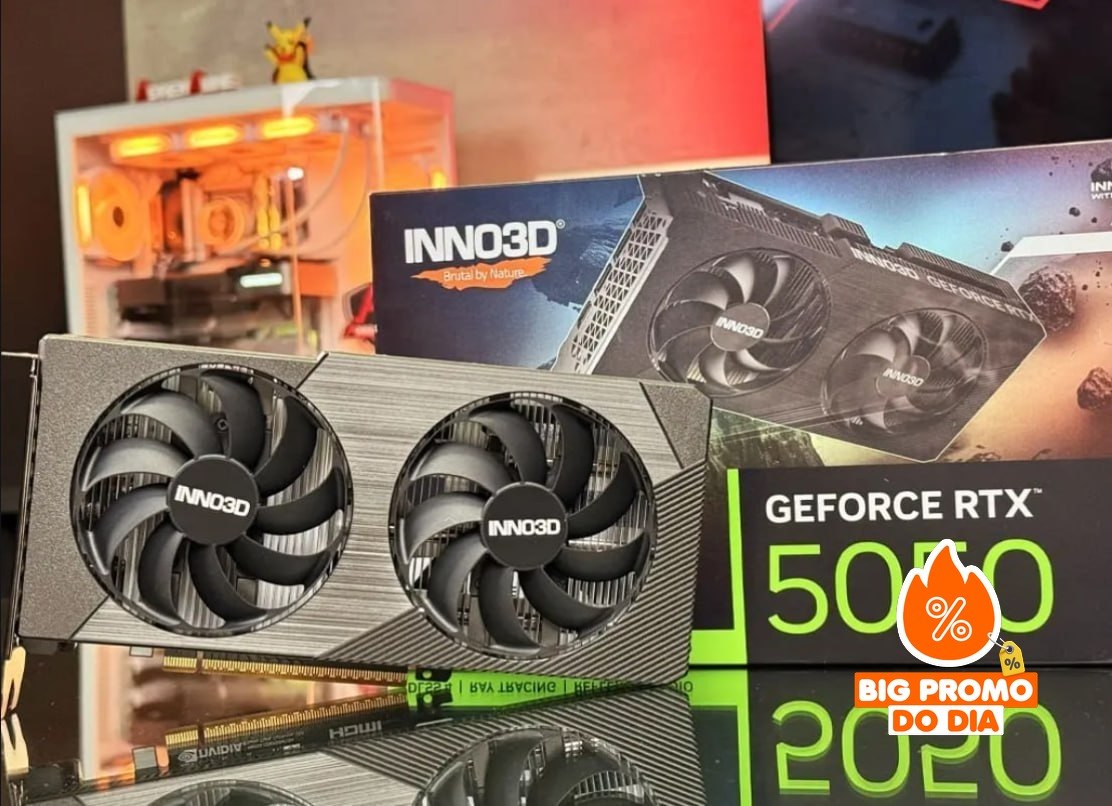 Placa de Vídeo GeForce RTX 5050 Twin X2 8GB