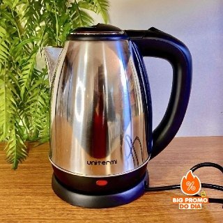 Chaleira Eletrica Atacama 1,8l Prateado 127 v Unitermi