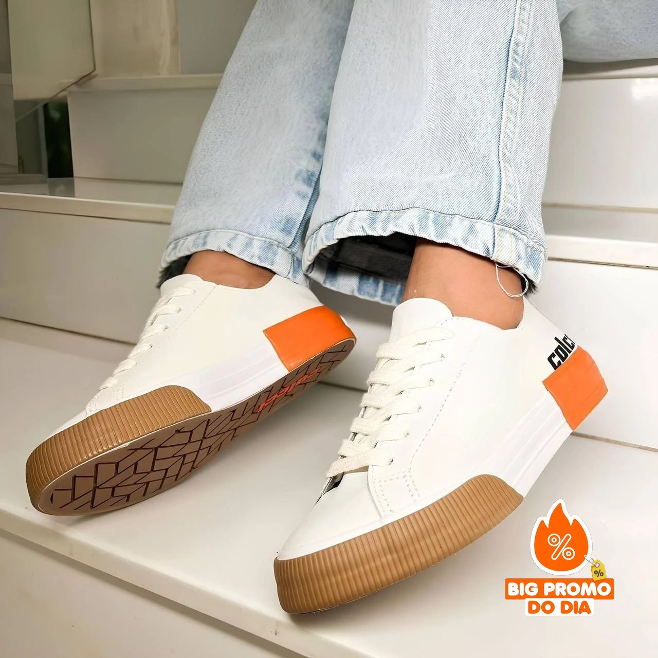 Tenis Casual Colcci Cf Simple Feminino Sintético