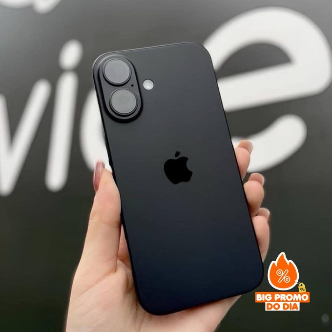 Apple iPhone 16 (128 GB) – Preto