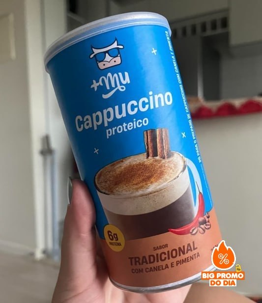 ️ Mu Cappuccino com Whey - 200g