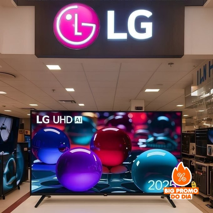 Smart TV LG 65" UHD Processador α7 AI