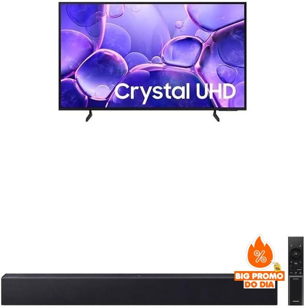 Samsung Smart TV 55" 4K + Soundbar
