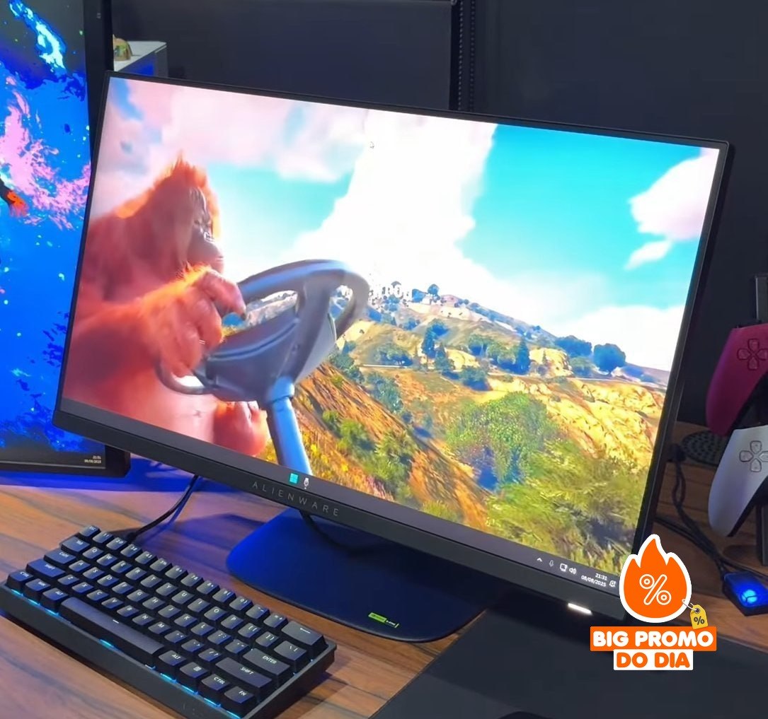 Monitor Gamer Dell Alienware 25" IPS 320Hz Full HD G-Sync 0,5ms