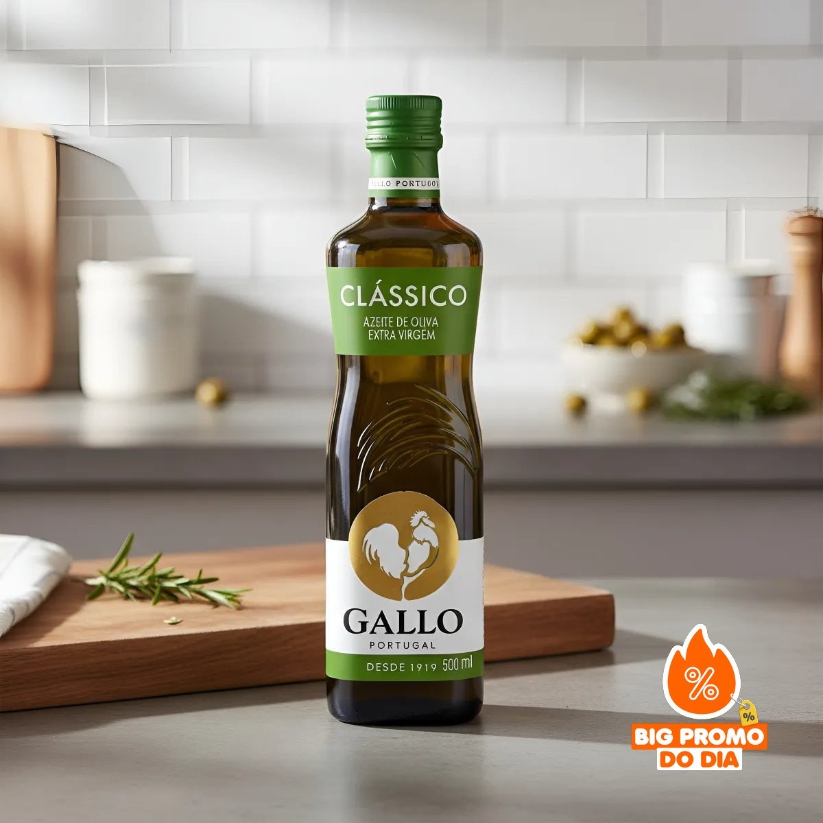 🫒 Azeite de Oliva Gallo Clássico Extravirgem 500ml