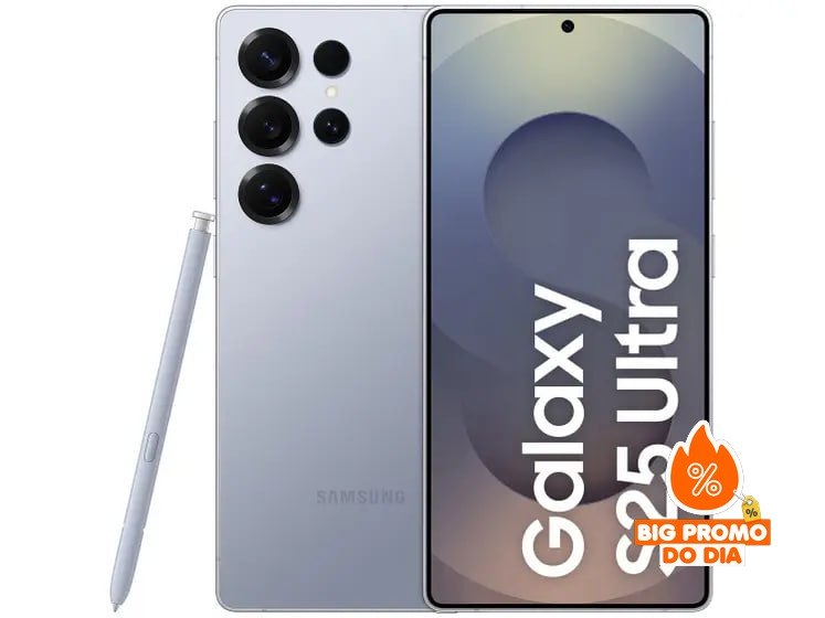 Samsung Galaxy S25 Ultra 256GB 12GB RAM - Snapdragon 8 Elite - 4 Câmeras