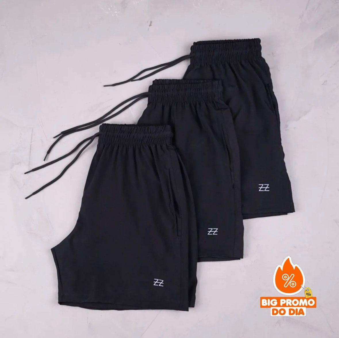 🩳 Kit 3 Bermudas Masculinas