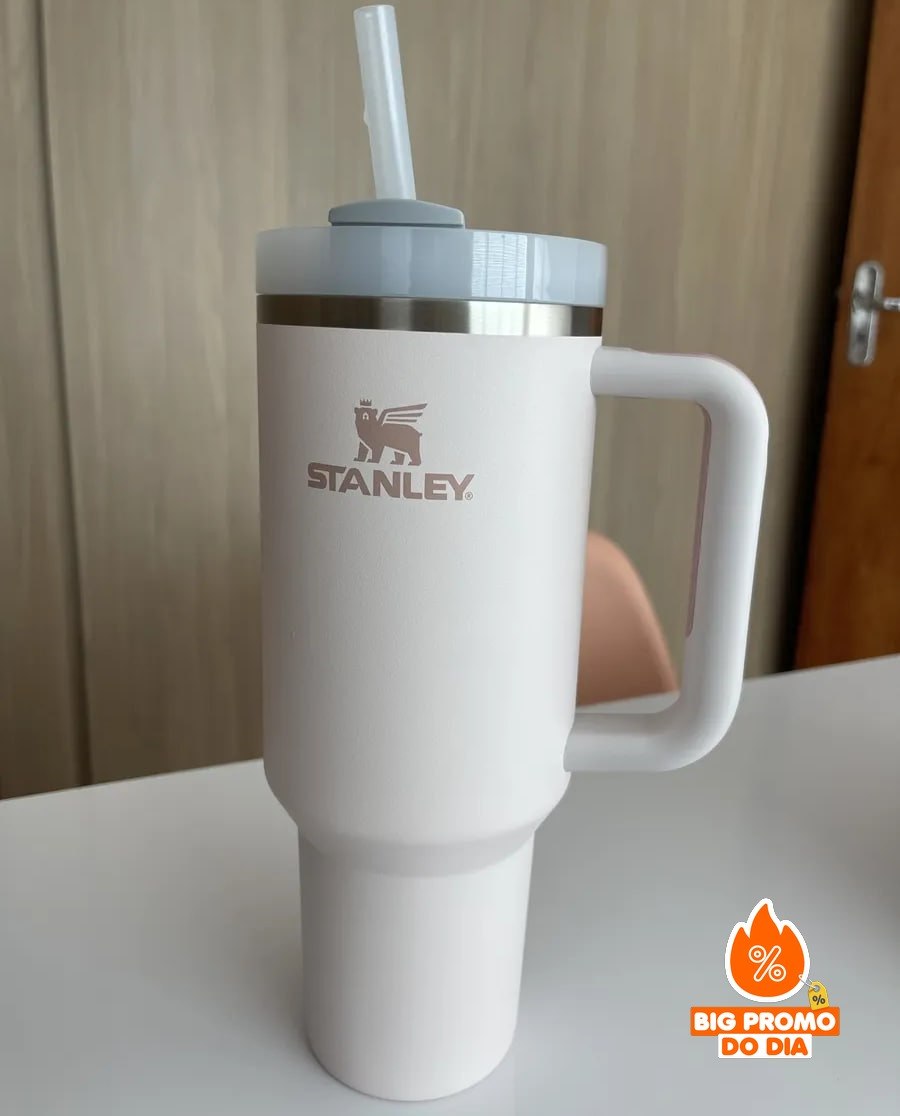 Copo Térmico Quencher Frost 887ml Branco Stanley
