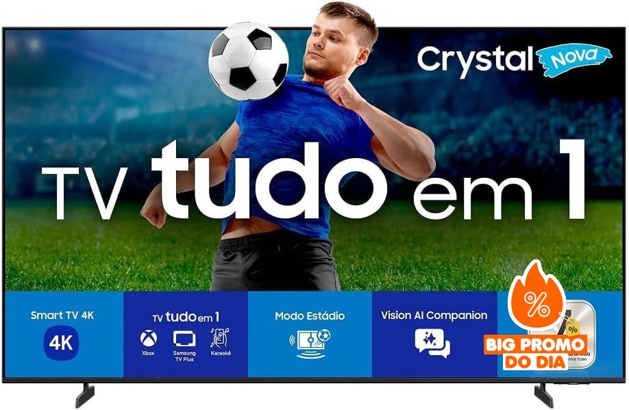 Samsung Smart TV 70" Crystal UHD 4K U8500F - AI Energy Mode - Xbox Cloud Gaming