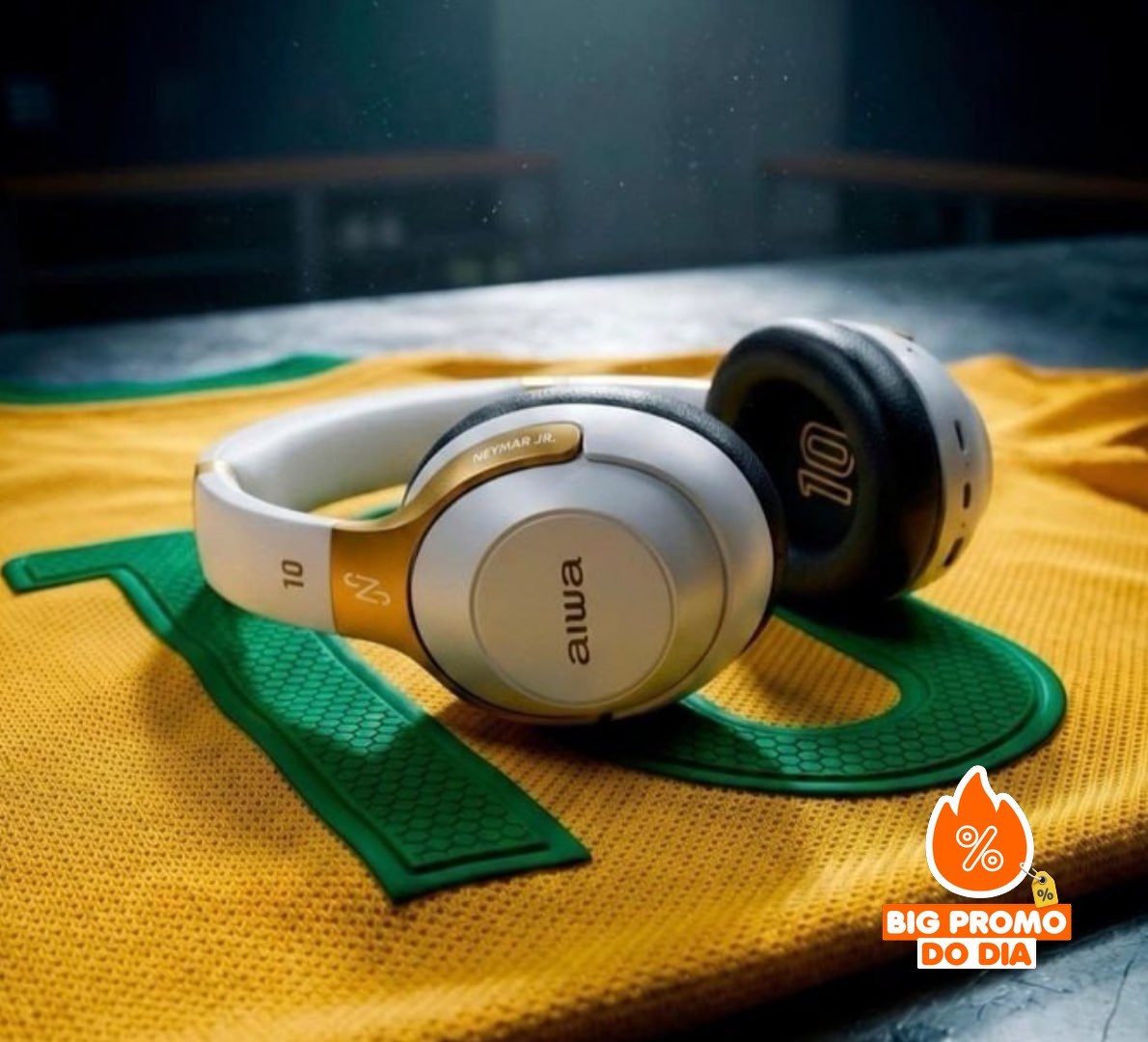 Headphone Neymar Jr. Aiwa Edição Limitada