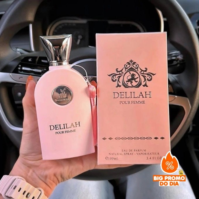 Perfume Árabe Maison Alhambra Delilah EDP 100ml Feminino